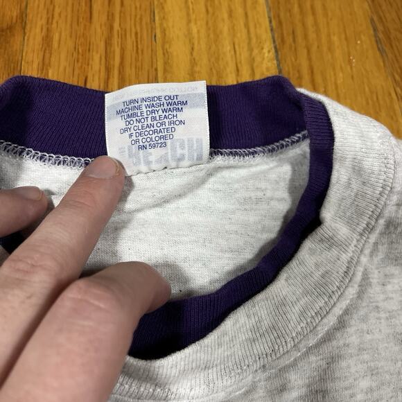 Vintage Phoenix Suns Mock Double Layer XL Single Stitch T-Shirt Trench 1992 NBA - Picture 6 of 12